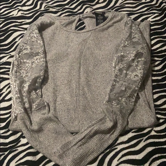 Heather Gray Tunic top - Picture 2 of 10